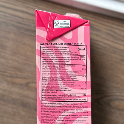 Makadamijų riešutų gėrimas BARISTA